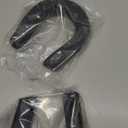 Tow Hook Cover fit for Chevy Silverado 1500 2007-2024, Front Bumper Tow Hooks Rubber Accessories, Black