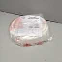 4 Packs Molded Nylon Ceiling Medallion for Light Fixtures and Ceiling Fans, 10"OD x 4"ID x 0.94"P (Fits Canopies up to7-1/4")White