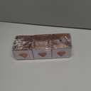 Heart Massage Stone, Pink Crystal Hand-Carved Stone for Massage Therapy, Deodorant and Salt and Sugar Scrubs, 2.75 W x 3 H x 1.5 D (Pack of 6)