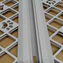 MYPET North States Paws Portable Pet Gate: 26-40" Wide. Pressure Mount. No Tools Needed. Made in USA. Dog Gate 23" Tall, Expandable, Durable Dog Gates for Doorways, Light Gray