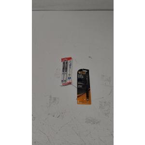 Pentel Pearl Deluxe RTX Liquid Gel Pen, (0.5mm), Fine Line, Needle Tip (BLN75WBP2A) And Big Glide Glisse Ball Pen