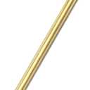 300mm Brass Round Tube, 6mm OD 0.2mm Wall Thickness H65 Brass Seamless Tubing for Construction/Machining/DIY Crafting, Metal Straight Pipe [0.24x0.008x11.8IN]