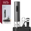 Wine Opener, 4-in-1 Wine Bottle Opener, Electric Wine Opener with Battery Operated - Gift for Wine Lovers