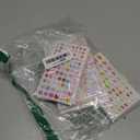 3165pcs Gem Stickers Crystal Crafts - self-Adhesive Stickers, Sticker Earrings, Children's Craft Supplies, Stickers in Various Shapes and Sizes