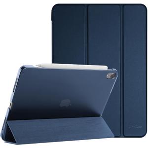 ProCase Smart Case for iPad Air 11-inch M3 M2 2025 2024/10.9 Air 5th 4th Generation 2022 2020, Protective Cover for Air 5 4 -Navy