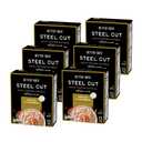 Better Oats Steel Cut Instant Oatmeal Packets, Apples and Cinnamon Flavor with Flax Seeds and Whole Grains, Quick-Cooking Breakfast, 12.3 OZ Box of 10 Pouches (Pack of 6) (EXP 09/03/26)