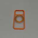 TORRAS Upgrade 360 Magnetic Stand for iPhone 17 PRO Case with Camera Control Button, Fit for MagSafe, Mil-Grade Protection, Slim Soft Edge Translucent Back for iPhone 17Pro 6.3 inch, Orange