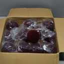 Red velvet Christmas ornament balls