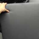 MHLATYOW QOutdoor Deep Seat Cushion Set, Weatherproof and Fade-Resistant Patio Chair Cushions, 24x24x4 in, 2-Piece Set, with Non-Slip and Outdoor Cushions, Suitable Chairs and loveseats (Dark Gray)