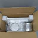 90 Degree Dryer Vent Connector Kit, 4 Inch Dryer Hose Duct Elbow Compatible With Standard Dryer Vents For Tight Spaces Laundry Room Installations