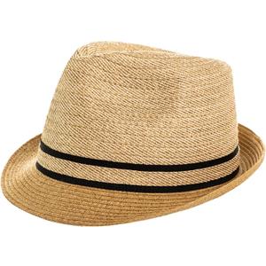 Comhats Oversize XL XXL Mens Summer Straw Fedoras Sun Hats Panama Derby Packable 57-64cm 22.4"-25.2" 7 1/8-8 (Large)