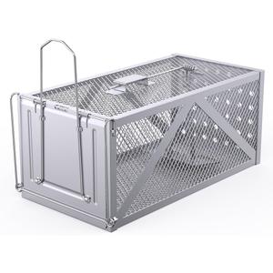 Humane Mouse Traps Reusable Catch and Release Live Mouse Metal Rat Trap That WorkCatch Moles, Voles, Chipmunks and Other Rodentsfor Indoors and Outdoors Mouse Traps Indoor for Home