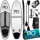 Roc Inflatable Stand Up Paddle Board 10' 6" with Premium SUP Paddle Board Accessories, Wide Stable Design, Non-Slip Comfort Deck for Youth & Adults