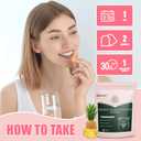 Premium Feminine Balance Gummies for Women's Health & Wellness Hawaiian Pineapple Gummies, Immune Support, Vegan, Gluten-Free & Halal,60 Gummies - 30 Day Supply, No BB Date