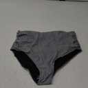 American Trends High Waisted Bikini Bottoms Ruched Tummy Control Swimsuits Bottoms Sexy Swim Bottom Bathing Suits for Women,XL