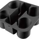 Upgraded Center Console Cup Holder Compatible with Chevrolet GMC Silverado Tahoe Yukon Sierra Suburban 2003-2007, Front Center Console Beverage Drink, Accommodating Up to 4 Cups