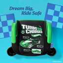 Graco TurboBooster 2.0 Backless Booster Car Seat, Hot Wheels Gamer, Travel Booster Seat for Children Ages 4-10, Weight 40-100 Pounds and Height up to 57 Inches