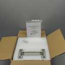 4 inch Radon Fan Installation Kit -Inline Centrifugal Fan with Rubber Couplers (4 inch x 3 inch) and Air Pressure Indicator (260CFM)