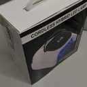 M - GlowPro Professional Hybrid 86W Wireless Rechargeable UV LED Nail Curing Lamp Cordless Nail Dryer for Gel Nails, Manicure, Pedicure (Black & White)