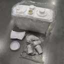 700W Macerator Pump for Macecrating Toilet Sewerage Sump Pump for Basemnet Room Toilet Upflush Waste Water Marine Toilet Disposal Laundry Sink Shower