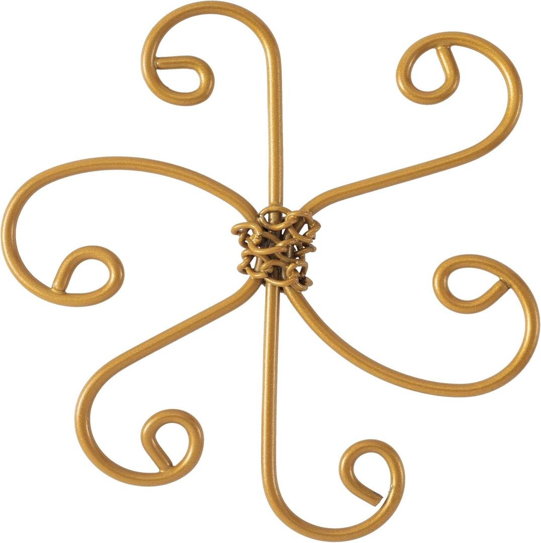 Climbing Plant Stem Support, Metal Gold Plant Stem Holders, Monstera Plant Growth Stakes Trellis for Indoor Outdoor Garden