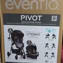 Evenflo Pivot Modular Travel System with LiteMax Infant Car Seat (Casual Gray)