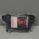 Bike Handlebar Bag,Large Bicycle Front Storage Pouch Bag,6.5 inch Transparent Pouch with Shoulder Strap