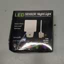 DEWENWILS Plug in LED Night Light with Light Sensor, Dusk to Dawn, Kids Nightlight for Nursery, Bathroom, Hallway, Bedroom, Cool White Light, Flat Clear Design, UL Listed, 2 Pack