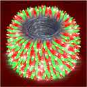 750 LED 240FT Christmas String Lights Outdoor, 12 Pro Modes and Timer Memory & Brightness, Plug in Outdoor Waterproof Clear Wire Twinkle Light for for Xmas Yard Tree Wedding Party Decor (Red & Green)