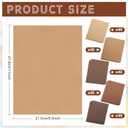 Sinmoe 200 Sheets 5 Shades Cardstock Paper 8.5 x 11 Inches 180gsm Solid Core Printer Paper for Scrapbooking DIY Arts Crafts Making Office Home Supplies (Brown Series)