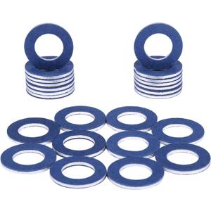 90430-12031 (24Pcs) Aluminum Oil Drain Plug Gaskets Fits for Toyota Lexus Scion Crush Washer Seals Replaces# 9043012031
