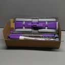 ITTAHO Microfiber Mops for Floor Cleaning ,Wet Dry Flat Mop with Stainless Steel Telescopic Handle,4 Reusable Mop Pads , Dust Mop for Hardwood Floors ,Home,Laminate,Tile,Hardwoods Cleaning (Purple)