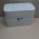 Amazon Basics Leak-Proof Dog and Puppy Potty Training Pee Pads with Quick-Dry 5-Layer Super Absorbent Design, Regular Size 22 x 22 inch, Blue & White, 100 Count