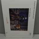 Glass Mouse Pad Micro Etched Surface and Whole Silicone Base,Improved Precision and Speed,Durable, Easy to Clean, Suitable for Gaming and Office Use (Keep Watch-16 * 12'')