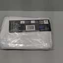 Quilted Pillow Protectors Queen Pair 20x30 Inches Extra Soft Thick Ultra Plush White Zippered Set of 2