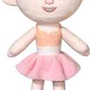 Italian Brainrot Plush Toy 10 Inches Ballerina Cappuccina Plush Soft Stuffed Meme Dolls for Collectors, Aesthetic Dcor & Funny Gift Ideas