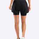Bikewa Women's Mountain Bike Shorts 4D Padded Cycling Riding Biking Bicycle Biker Cycle Shorts for Women Zipper Pockets, XL