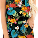 RAISEVERN Womens Romper Summer Casual Short Jumpsuit Adjustable Spaghetti Straps Sleeveless Cami 2025 Rompers with Pockets XL