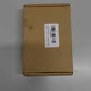 HOMOTEK 2 Pack Privacy Pocket Door Pull – No Switch Plate, Replace Old or Worn Passage Pulls, 2-3/4" x 2-1/2", Black