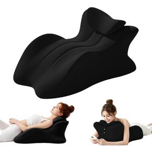 Memory Foam Wedge Pillow, 27° Ergonomic Body Support Pillow