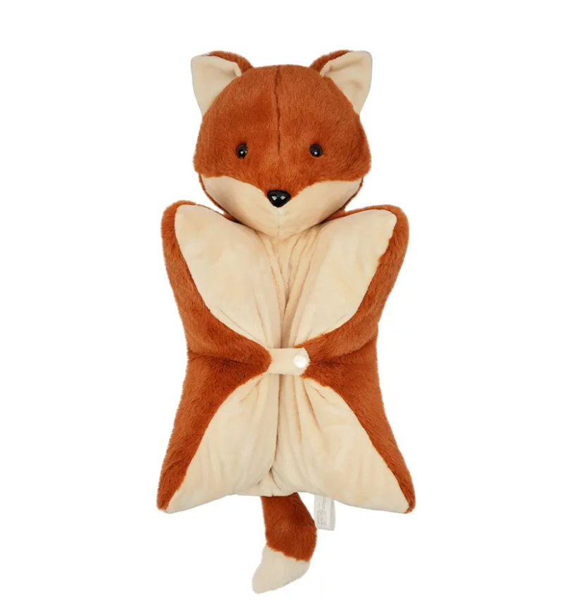 PINKPEACH 15'' Stuffed Animals for Girls, Washable Fox Stuffed Animal Toy, Cute Weighted Plush Toy for Kids Teens, Multi-Purpose Fox Plush Pillows for Home Bedroom Office Decor