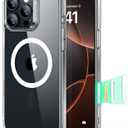 ESR for iPhone 16 Pro Case, Camera Control, Compatible with MagSafe, Shockproof Military-Grade Protection, Magnetic Phone Case for iPhone 16 Pro, Classic Hybrid Case (HaloLock), Clear | Camera Control, Shockproof, Magnetic Phone Case