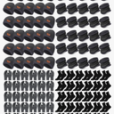 Suhine 120 Pcs Winter Beanies Hats for Men Women, Knit Skull Caps Bulk Cold Weather Unisex Acrylic Knitted Cuff Hat