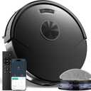 Robot Vacuum and Mop Combo, 8000Pa Strong Suction 2 in 1 Vacuum Robot with Mopping, with Schedule, Wi-Fi/App/Remote, Self-Charging, Slim, Ideal for Hard Floor, Pet Hair, Low-Pile Carpet