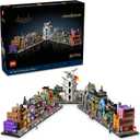 LEGO Harry Potter Diagon Alley Wizarding Shops Building Set for Adults - Collectible Kit for Harry Potter Fans with 12 Microfigures - Gift Idea for Men, Women, Fans - 76444