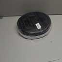 Jetec 2 Pieces 5 Gallon Bucket Lids Screw Cap Plastic Leak-Proof Screw Seal Lids of Chemical Food Coatings Storage Buckets 5 Gal Bucket Chicken Feeders Paint(White and Black)