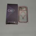 Glitter for iPhone 17 Pro Max Case with Eye-catching Integrated Lens Protection, [Sparkly Bling Back Panel] [Seamless Work with Magsafe] Cute Women Girly Magnetic Case for iPhone 17 Pro Max 6.9" Pink