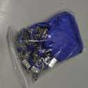 Bird Fiy 50 Pcs Cotton Lanyards Bulldog Clip 32-inch Flat Braid Neck Lanyard for Id Cards/Badges