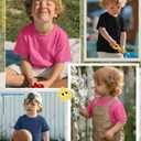 3 Pack Toddler Boys Shirts | Short Sleeve, Loose Fit Tees, Basic Crew Neck, Baggy, Summer, Plain, Soft Tops, Casual, Lightweight, Breathable