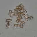 12 Pcs D Ring Swivel Lobster Claw Clasp, Push Gate Snap Hooks Trigger Clips(Gold, 1 1/4 inch)